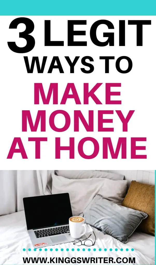 Legit ways to make money at home which are scam free. Try these side hustles to work from home