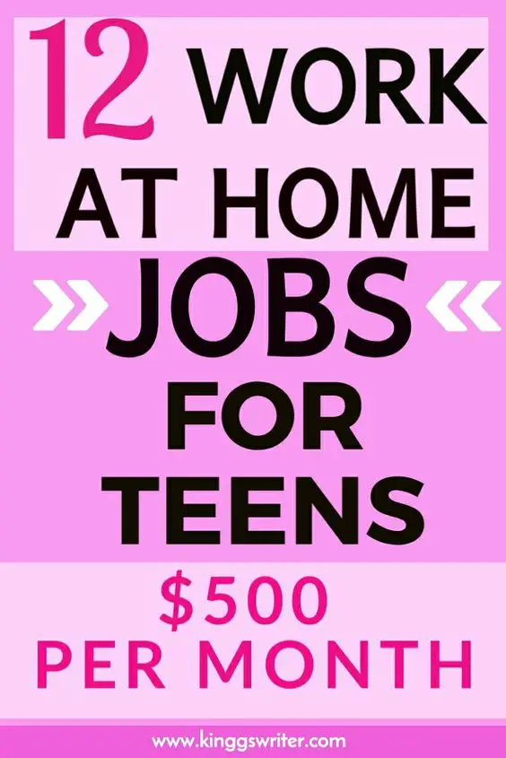 work at home jobs