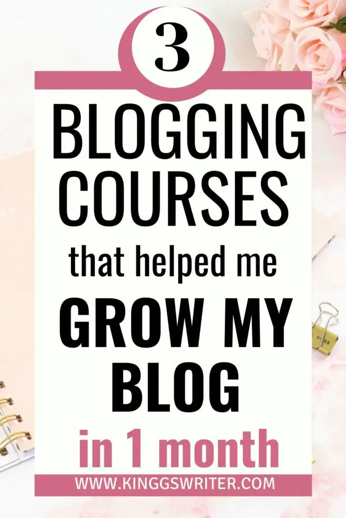 best blogging courses: check list of affordable blogging courses for beginners 