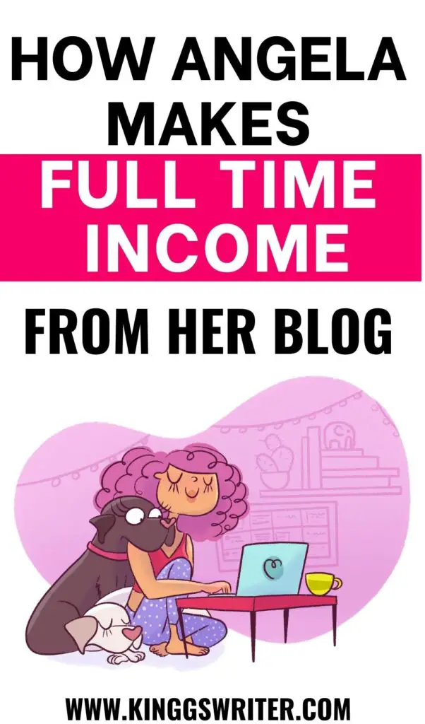 Make money blogging: how Angela makes money blogging and work from home. Interview with Angela, straycurls, angela straycurls interview
