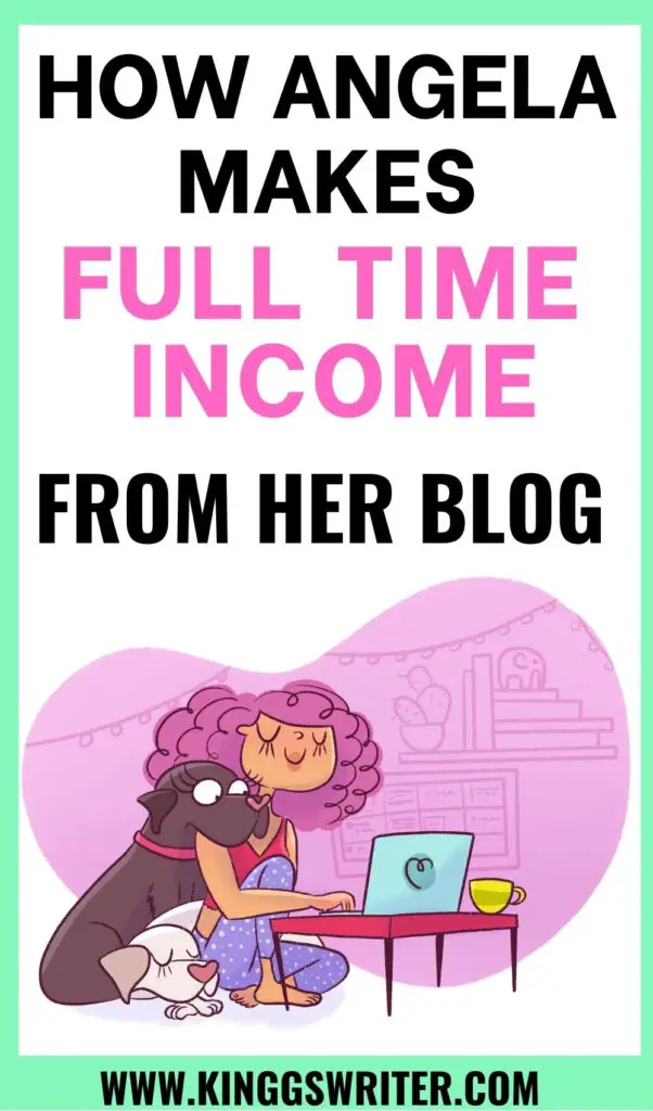 Make money blogging: how Angela makes money blogging and work from home. Interview with Angela, straycurls, angela straycurls interview