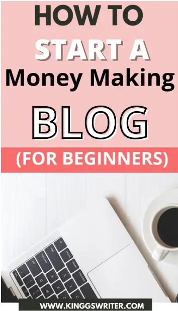 How to start a blog and make money from it. This beginners guide is for you. Click  to know how to start your own wordpress blog to make money in 2020 #startablog #bloggingforbeginners #howtostartablog #bloggingtips
