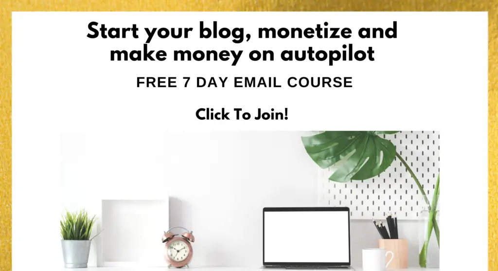 free blogging course